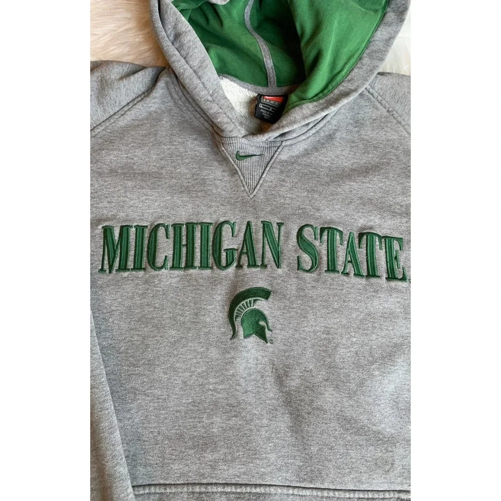 Nike center swoosh Michigan State hoodie - Picture 2 of 4